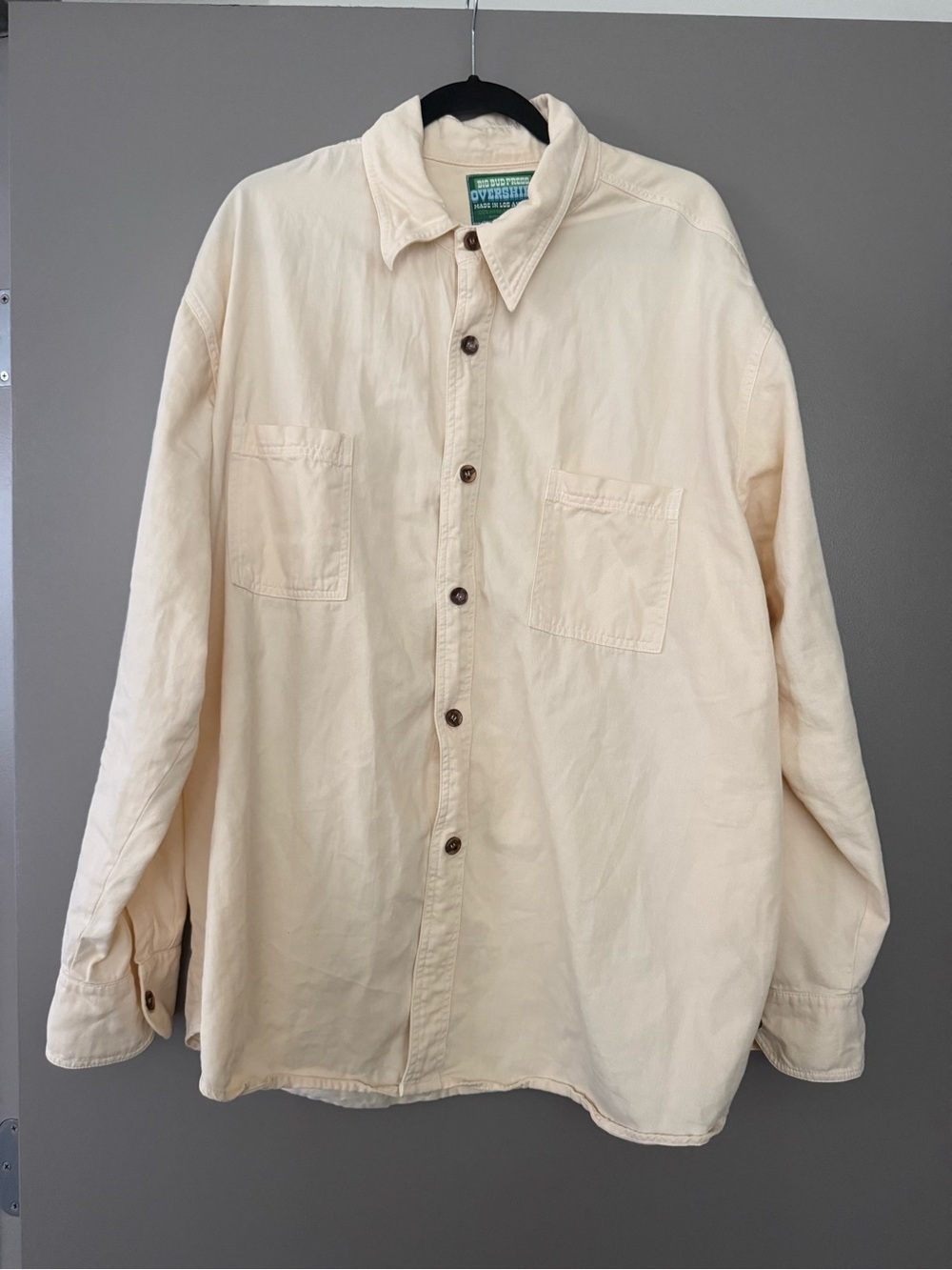 Big Bud Press Cream Overshirt